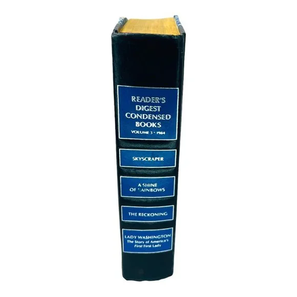 Letter C Shaped Book Hand Carved Reader’s Digest Condensed Books 1984 - Picture 4 of 7